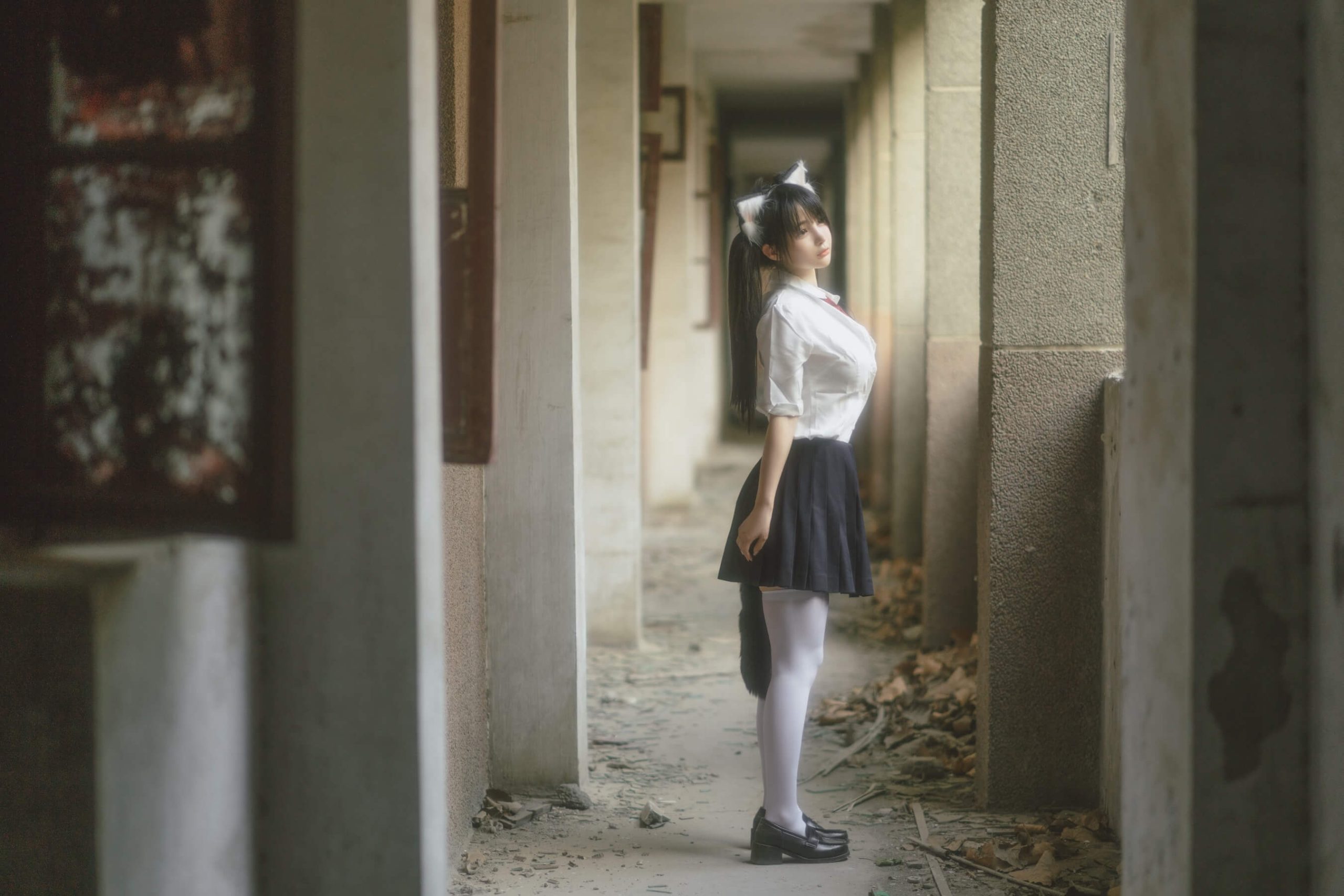 PAKI酱cos合集：大大的眼睛，长相清新 - 萌妹女神-萌妹女神