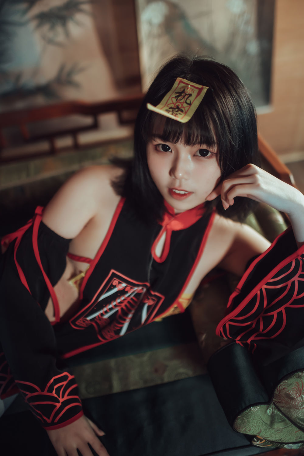 漂亮的“七月喵子厨房眼镜娘”魅力无限 - 萌妹女神-萌妹女神