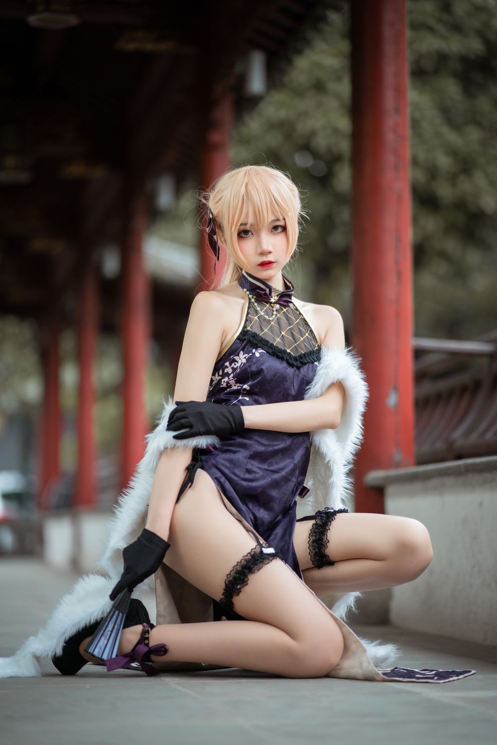 美丽的五更百鬼小恶魔原图照片 - 萌妹女神-萌妹女神