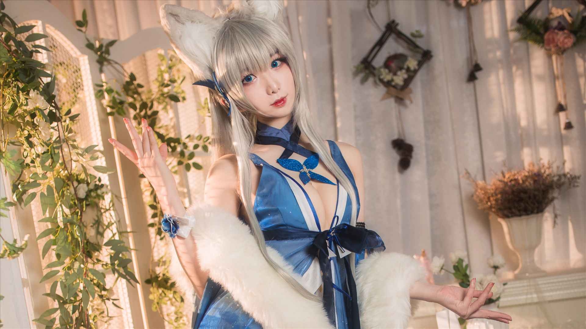 封疆疆资源图包分享：萌萌哒猫女郎cos合集 - 萌妹女神-萌妹女神