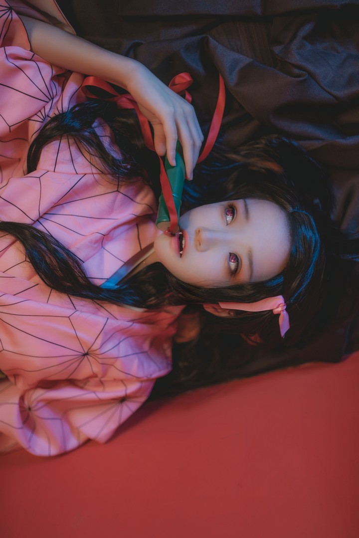 摄影师用桜桃喵小背心换水手服蓝白水手服打造的作品，堪称艺术品 - 萌妹女神-萌妹女神