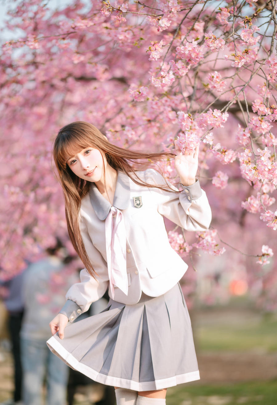 魔法虾饺cos能带小清新作品：《初雪倾情》照片集 - 萌妹女神-萌妹女神