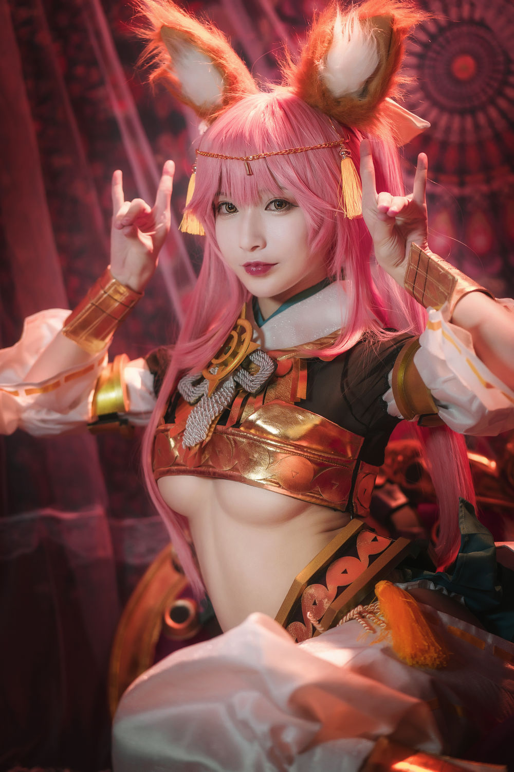铁板烧鬼舞真名cos的精选照片，让你见证我cosplay之路 - 萌妹女神-萌妹女神
