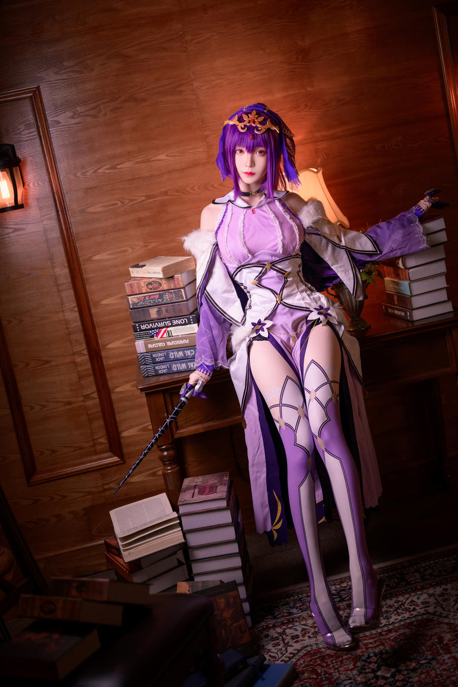 神乐坂真冬真实身份美图更新：独角兽女孩原创设计cos - 萌妹女神-萌妹女神